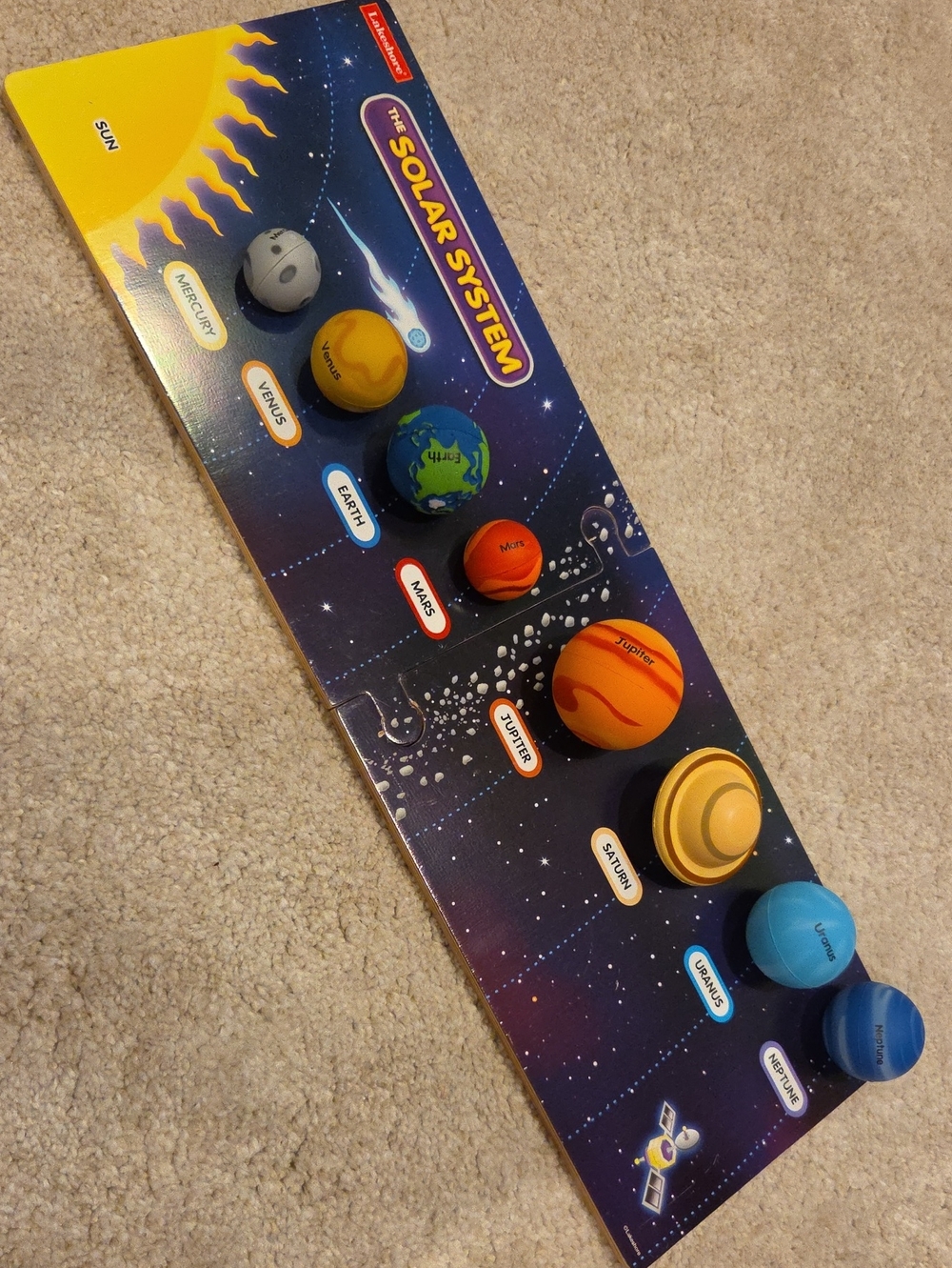 Lakeshore Learning Solar System Discovery Board